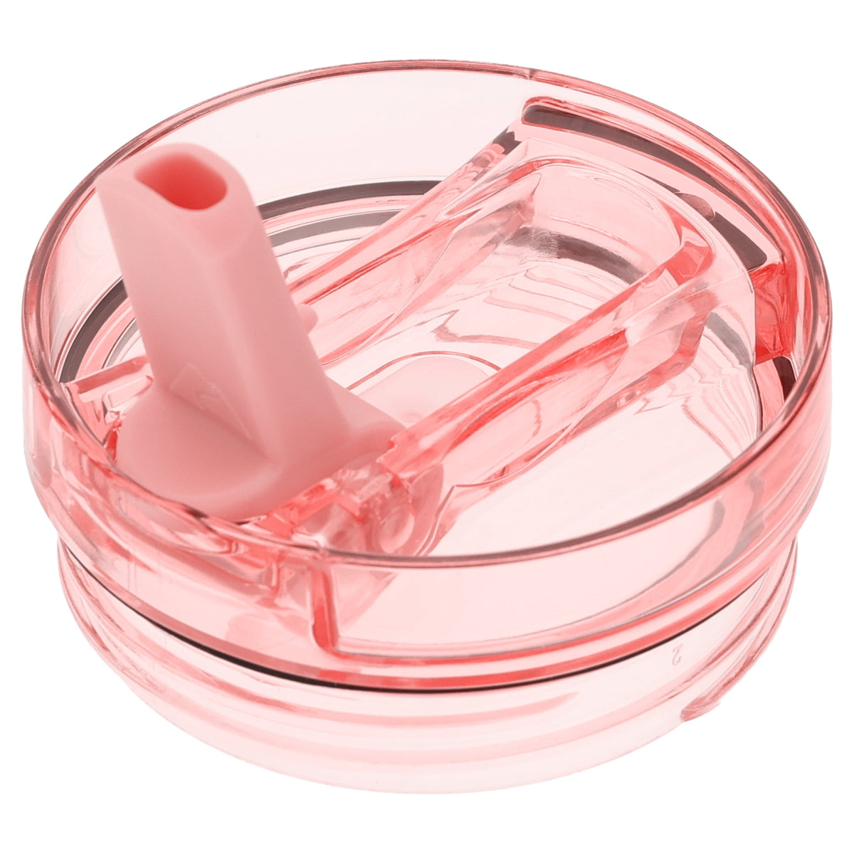 Ozark Trail 30 oz Stainless Steel Insulated Travel Tumbler with Handle and Flip Straw Lid, Rose Shimmer